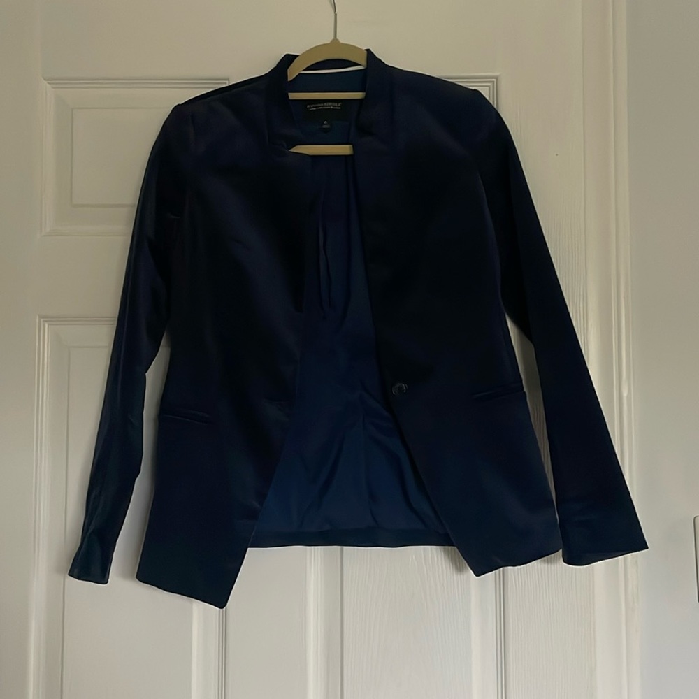 Velvet Navy Blazer